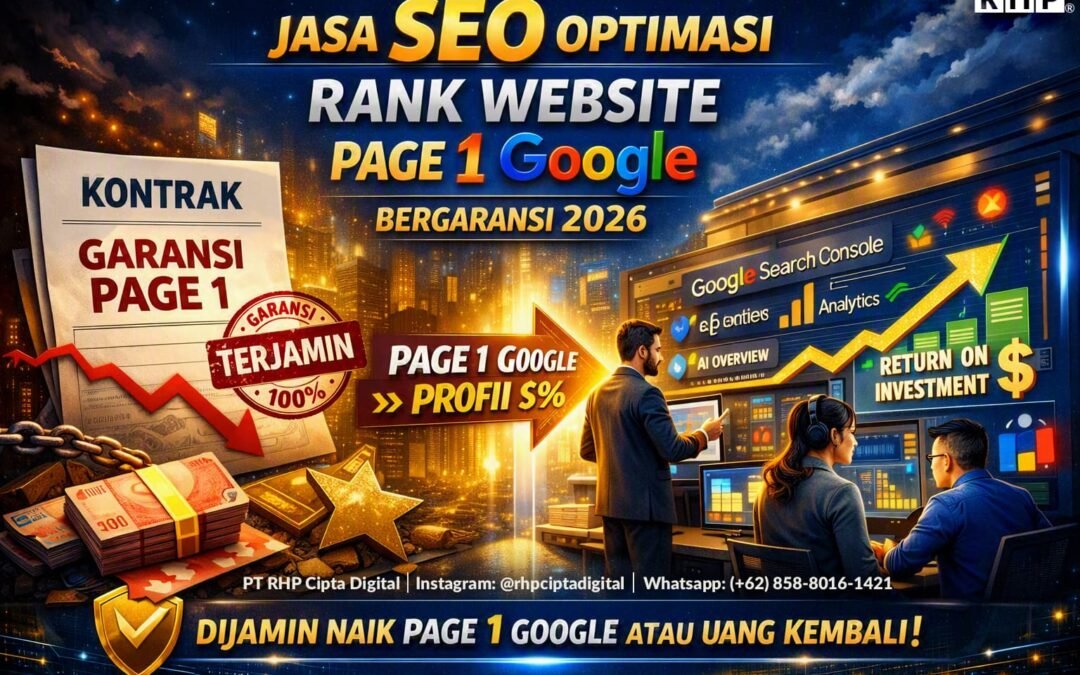 Jasa SEO Optimasi Rank Website Page 1 Google Bergaransi? Ini Faktanya (2026)