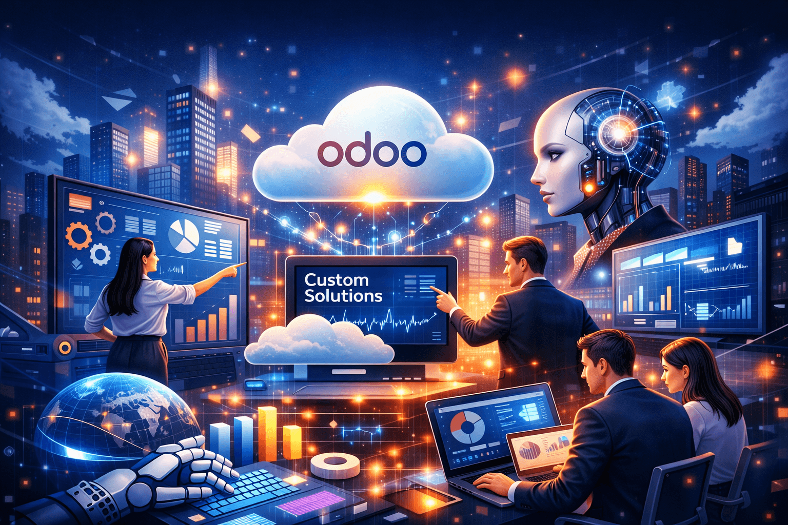 Cari Alternatif SAP Odoo & Sistem Custom Jawabannya