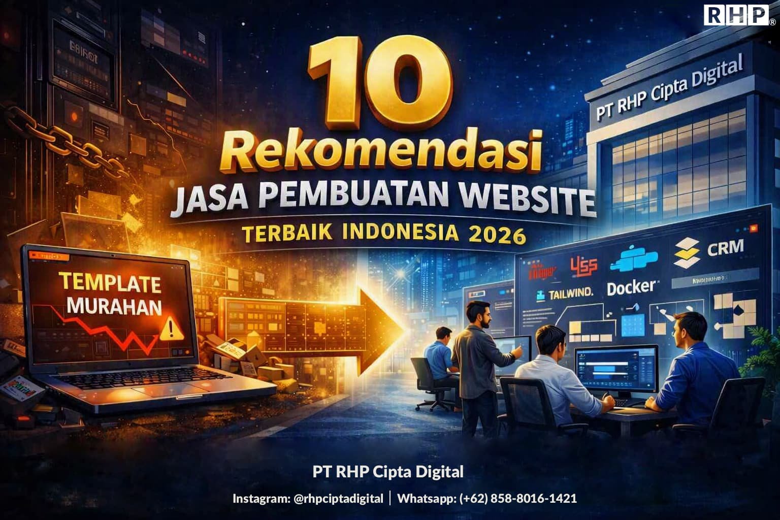 10 Rekomendasi Jasa Pembuatan Website Terbaik di Indonesia (2026)