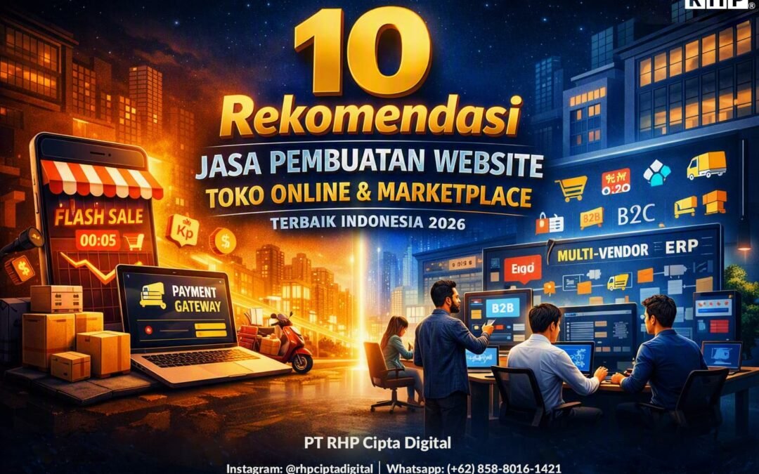 10 Rekomendasi Jasa Pembuatan Website Toko Online & Marketplace Terbaik di Indonesia (2026)