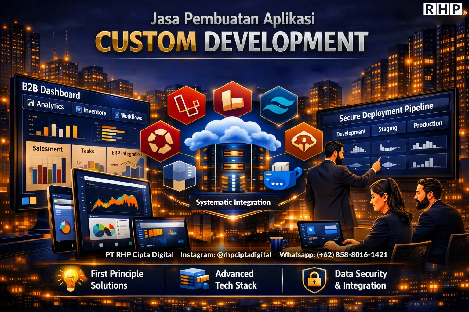 Jasa Pembuatan Aplikasi Custom Development