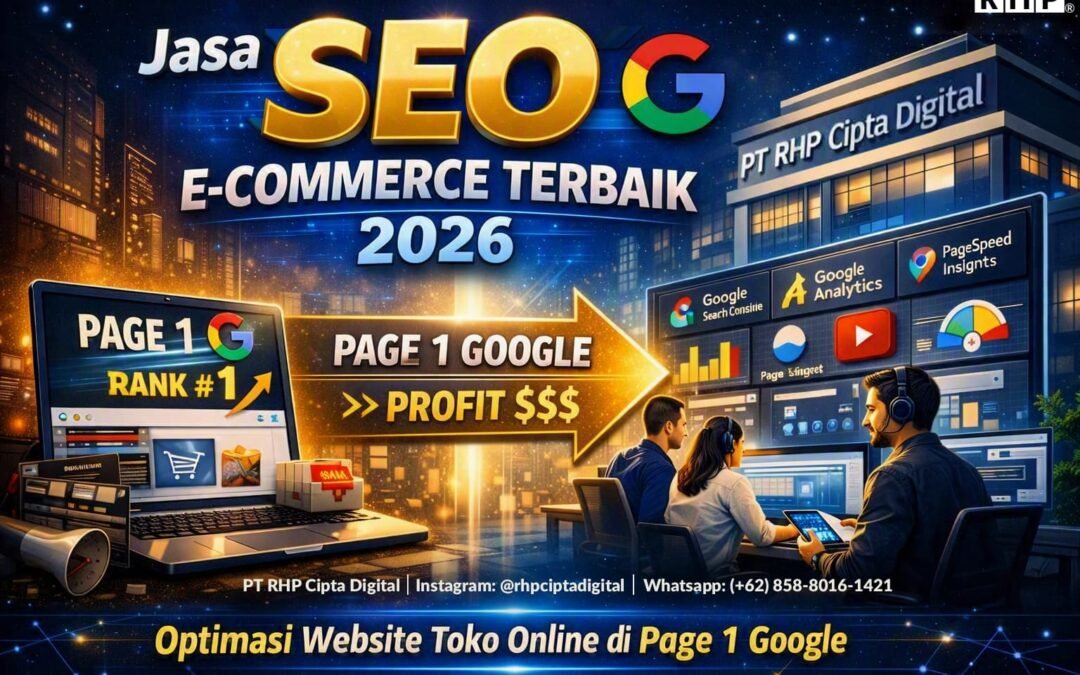 Jasa SEO E-Commerce Terbaik: Optimasi Rank Website Page 1 Google (2026)