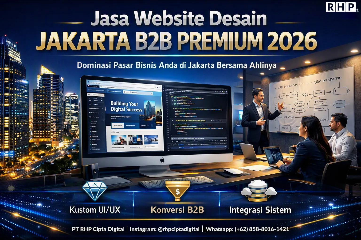 Jasa Website Desain Jakarta Indonesia UI UX Design