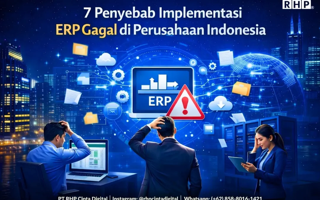 7 Penyebab Implementasi ERP Gagal di Perusahaan Indonesia