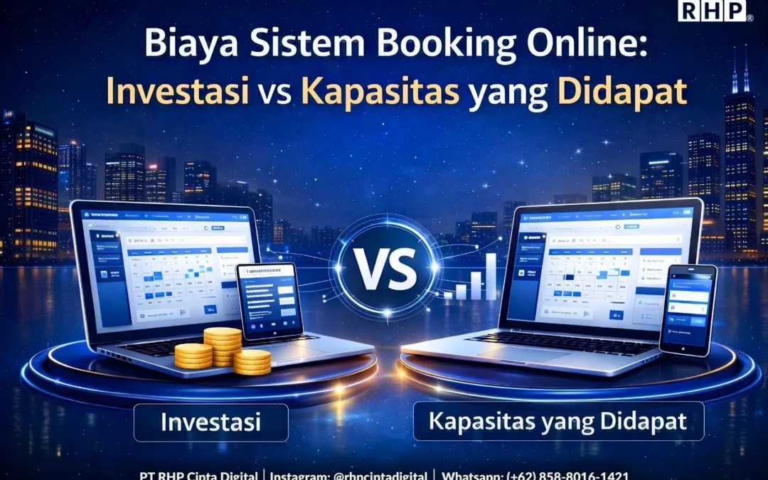 Biaya Sistem Booking Online: Investasi vs Kapasitas yang Didapat