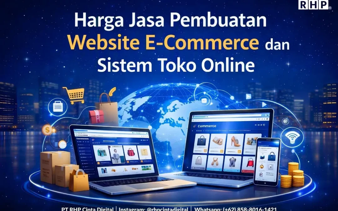 Harga Jasa Pembuatan Website E-Commerce dan Sistem Toko Online