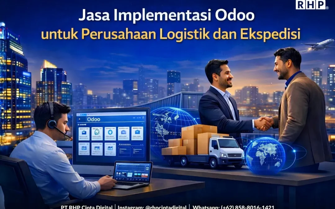Jasa Implementasi Odoo untuk Perusahaan Logistik dan Ekspedisi