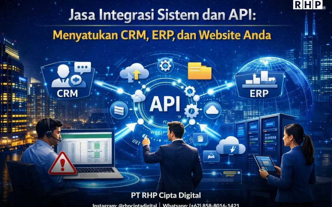 Jasa Integrasi Sistem dan API: Menyatukan CRM, ERP, dan Website Anda