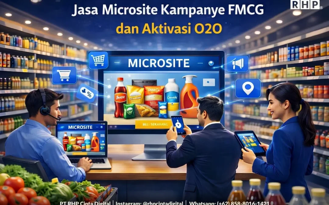Jasa Microsite Kampanye FMCG dan Aktivasi O2O