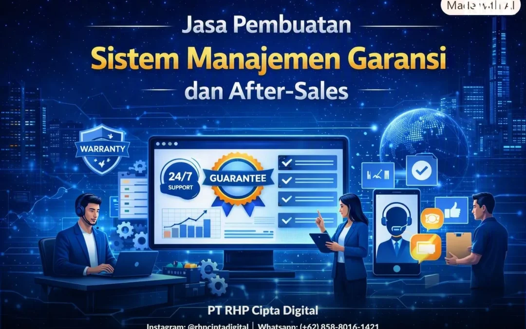 Jasa Pembuatan Sistem Manajemen Garansi dan After-Sales