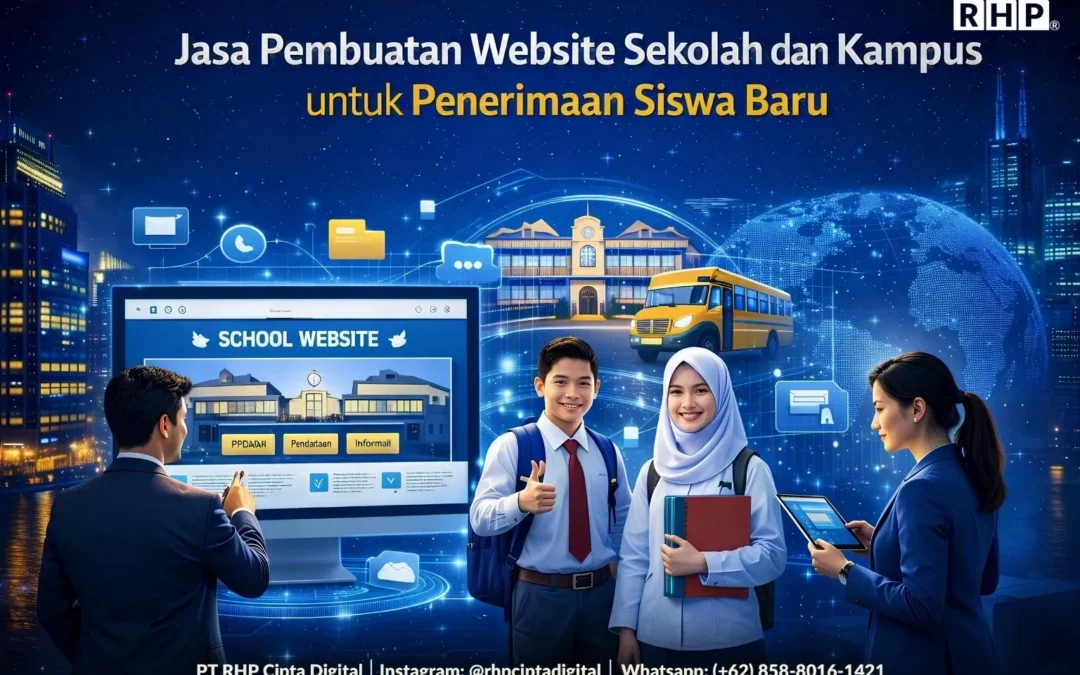 Jasa Pembuatan Website Sekolah dan Kampus untuk Penerimaan Siswa Baru