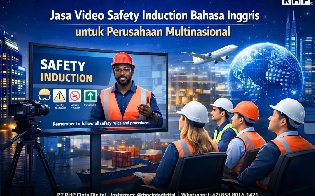 Jasa Video Safety Induction Bahasa Inggris untuk Perusahaan Multinasional