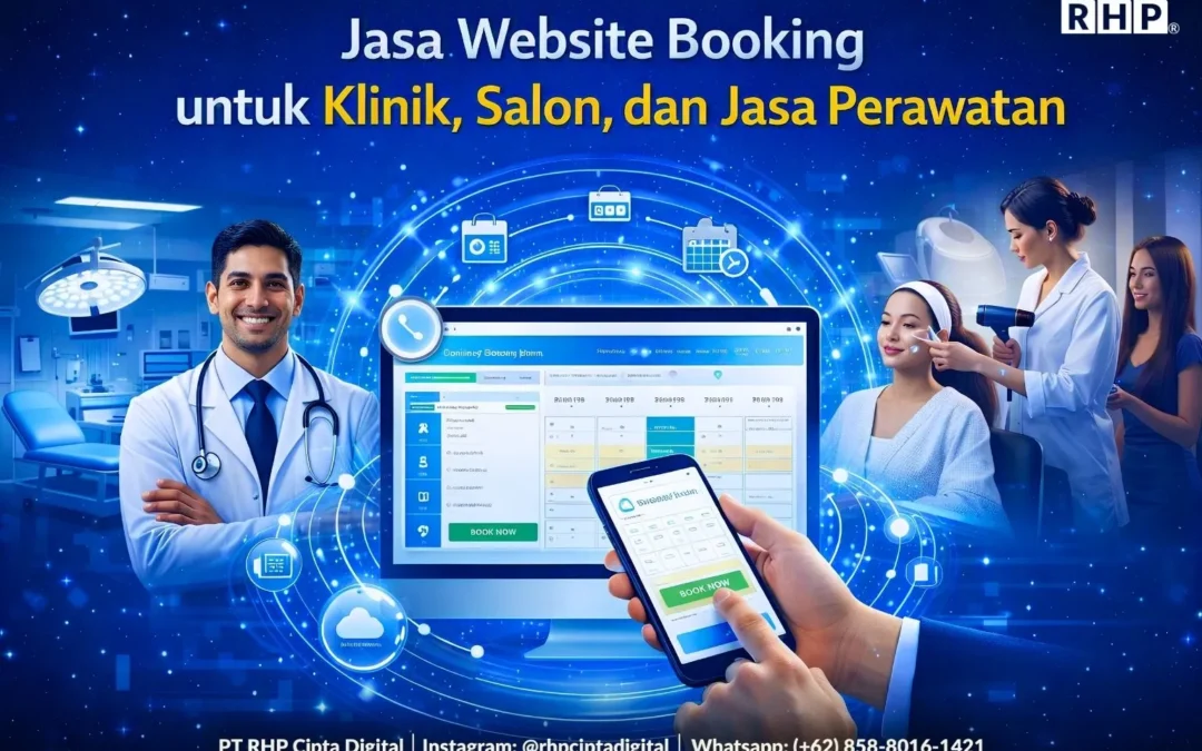 Jasa Website Booking untuk Klinik, Salon, dan Jasa Perawatan
