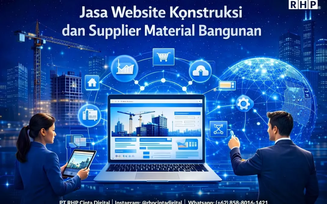 Jasa Website Konstruksi dan Supplier Material Bangunan