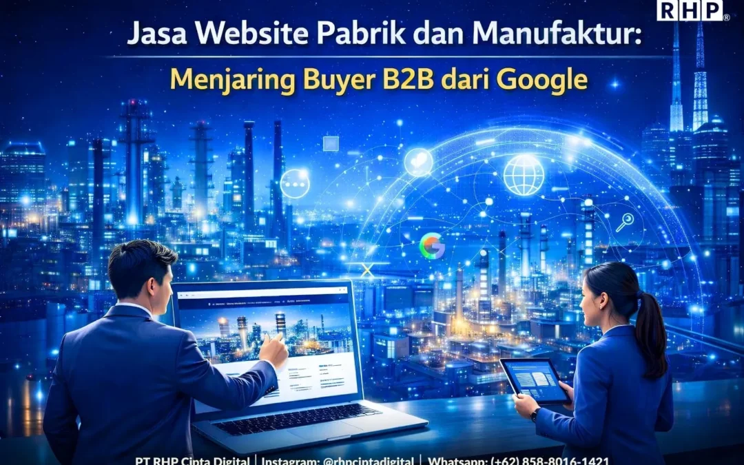 Jasa Website Pabrik dan Manufaktur: Menjaring Buyer B2B dari Google