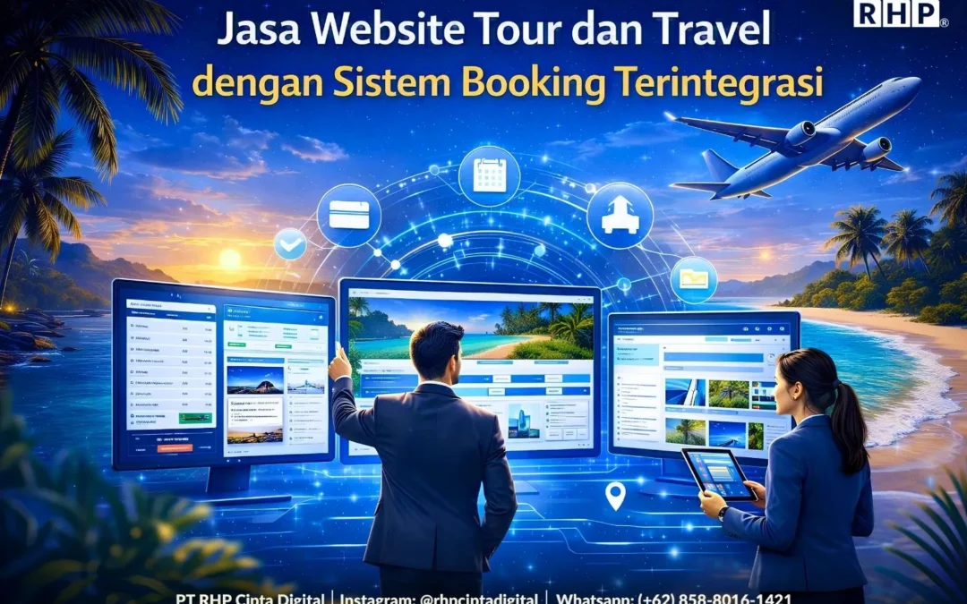 Jasa Website Tour dan Travel dengan Sistem Booking Terintegrasi