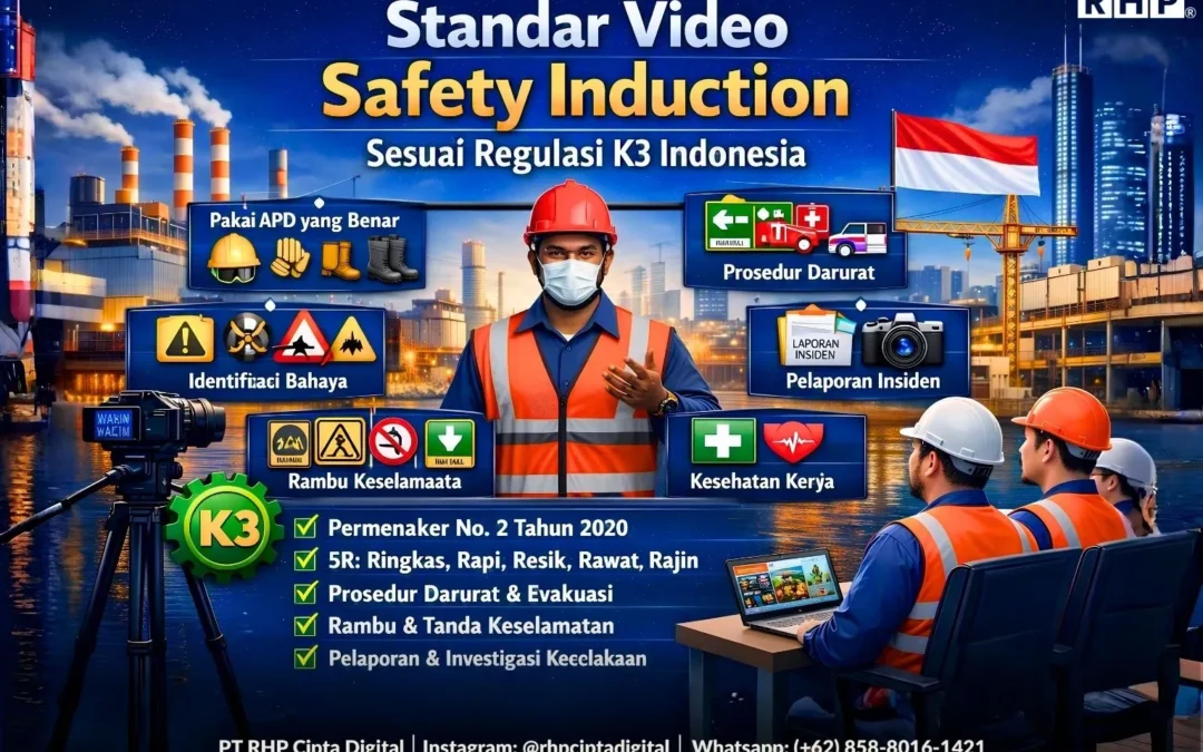 Standar Video Safety Induction Sesuai Regulasi K3 Indonesia